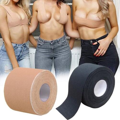 1 Roll Breast Lift Tape Sexy Bralette Tape Women Breast Nipple Covers Push Up Bra Body Invisible for Instant Breast Boob Tape