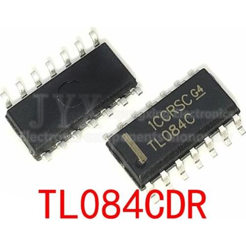 10PCS TL084CDT SOP14 TL084 SOP 084C SMD TL084CDR SOP-14 TL084C new and original IC