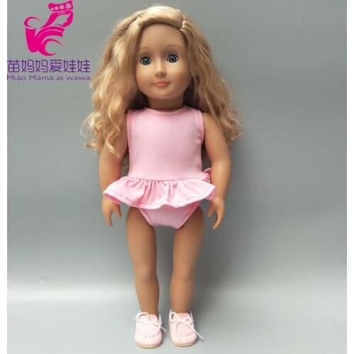 18 inch girl Doll swim clothes for 17 inch Baby Doll summer swim bikini