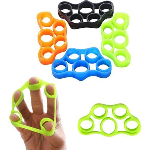 3-5kg Finger Hand Grip Gym Fitness Equipment Silicone Hand Expander Exercise Hand Grip Wrist Strength Trainer Finger Exerciser