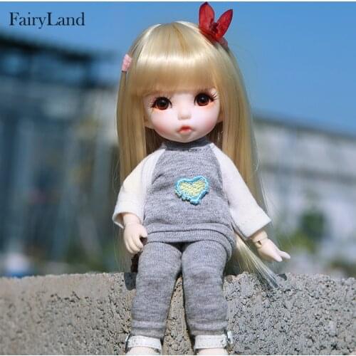 Free Shipping Fairyland Pukifee Ante 1/8 BJD Dolls Cute Resin Figure Fullset Full Package Option Toy for Girls FL