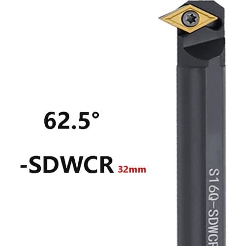 BEYOND 32mm SDWCR SDWCL S32T-SDWCR11 S32T-SDWCL11 Turning Tool Holder Lathe Cutter Shank use DCMT11 Carbide Inserts Arbor