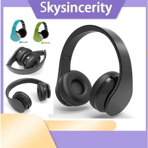 Headphone headband design can be folded to reduce noise wireless earphone