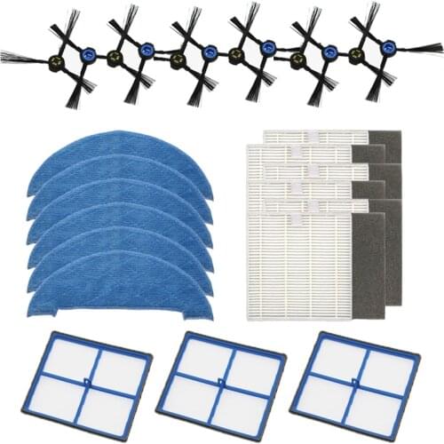 HEPA Filter for ilife V80 V8s X750 X785 V8 Robotic Vacuum Cleaner Main Roller Brush side brushes Mop Cloth Rag Parts Accessories