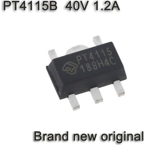 5PCS PT4115 SOT89-5 LED Constant Current Drive Driver IC/buck Converter PT4115B 40V 1.2A