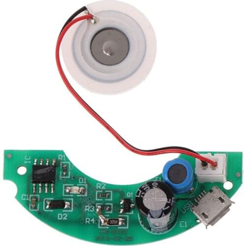 USB Mini Humidifier DIY Kits Mist Maker and Driver Circuit Board Fogger Atomization Film Atomizer Sheet Mini Oscillating Plate