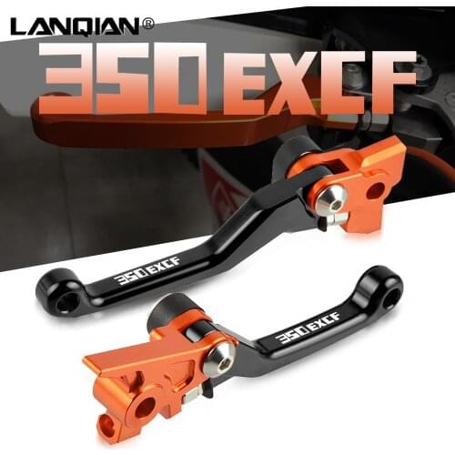 Motocross Accessories Aluminum Dirt Bike Pivot Brake Clutch Levers For 350EXCF 350 EXC-F 2007-2018 2013 2014 2015 2016 2017