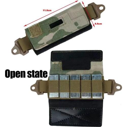 TMC MenS Tactical Underwater Helmet Balance Pack 340g Metal Iron Helmet Accessory Bag MC