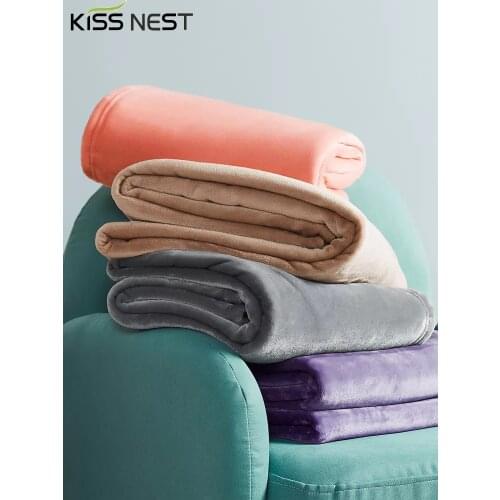 Soft Warm Coral Fleece Blanket Bed Sheet Bedspread Sofa Throw Flannel 220Gsm 7 Size Machine Washable