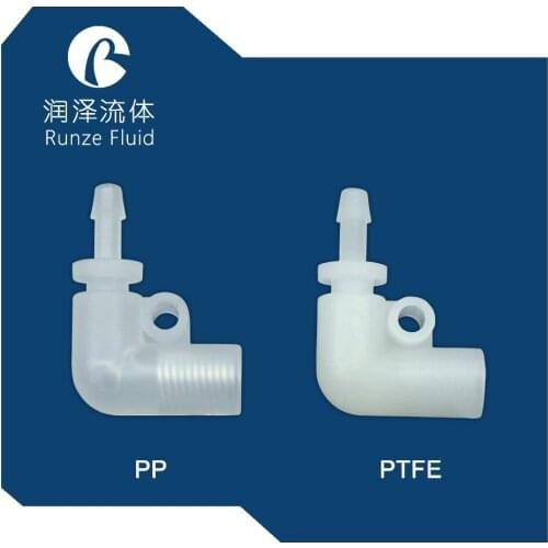 Small Plastic Cross Connector for Soft and Hard Tubing