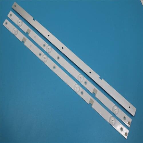 100%new 2set=20Pieces LED Backlight strip 4 lamp For 43N1 43U1 Light Bar CH43L43A-V01/V02/V04 DSBJ-WG