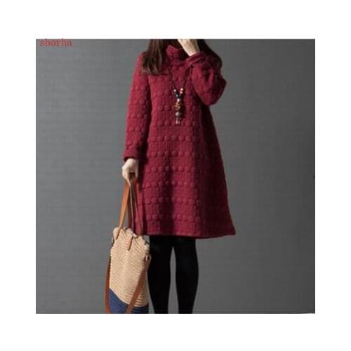 Autumn Winter New collar pregnant women dress Maternity Dresses Long-sleeve For Pregnant Loose Patchwork Pregnancy Clothes