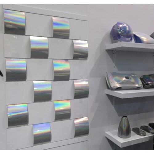 Spectraflair Silver Rainbow Holographic Chameleon Pearl Pigments DM-610 for Nail Polish Auto Acrylic Paints for Painting