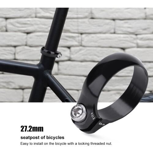 Bicycle Seatpost Clamps Quick release 31.8mm for 27.2 Aluminum Release Seat Post Bicycle Accessories
