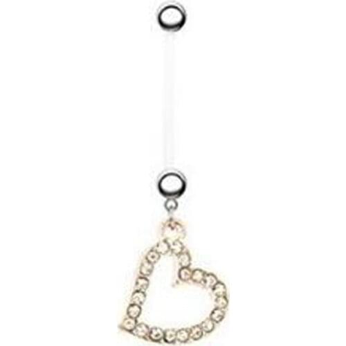 1PC Steel Belly Button Rings Crystal Piercing Navel Piercing Navel Earring Gold Belly Piercing Sex Body Jewelry Pircing