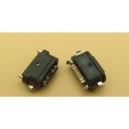 100pcs For Nokia 6.1 Type c Micro USB Charging Jack Port Dock Connector Plug