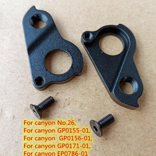 2pcs bicycle Derailleur Hanger for Canyon MTB No.26 Sender CF Torque EX Strive Torque FR Spectral AL GP0155-01 GP0171-01 dropout