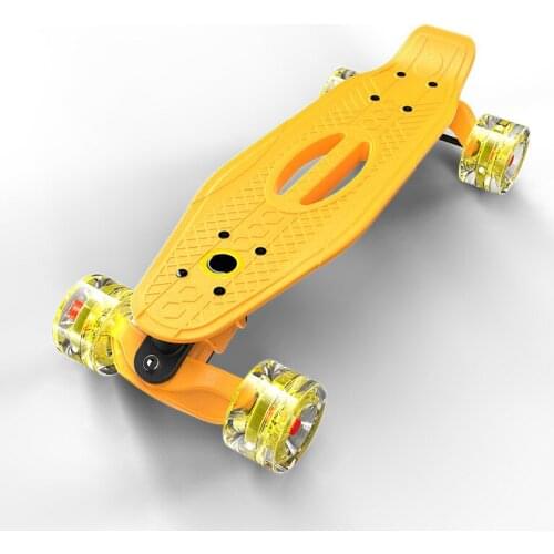2021 Quality Land Surf Skateboard Exercise Brush Street Small Fish Board Walking Skateboard 54cm/21inch Penny Board For Beginner