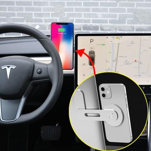 Car Navigation Mobile phone Stand For Tesla Model X S Y 3 Tablet Mount For iPhone 12/12Pro/12 Pro Max Bracket Car Accessories