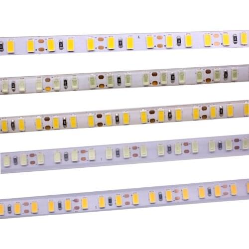 8mm PCB SMD 5630 5730 led strip light 120leds/m waterproof IP20 65 67Flexible 600 LED Tape 5m DC 12V Rope Ribbon String lamp