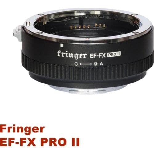 FRINGER EF-FX Pro II Auto Focus Lens Adapter With Built-in Electronic Aperture For Canon Lens EF To Fujifilm Fuji XT2 XT3 XT4