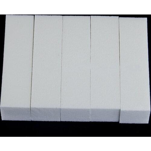 5PCS/SET Form Nail Buffers File For UV Gel White Nail File Buffer Block Polish Manicure Pedicure Sanding Nail Art Tool FY192