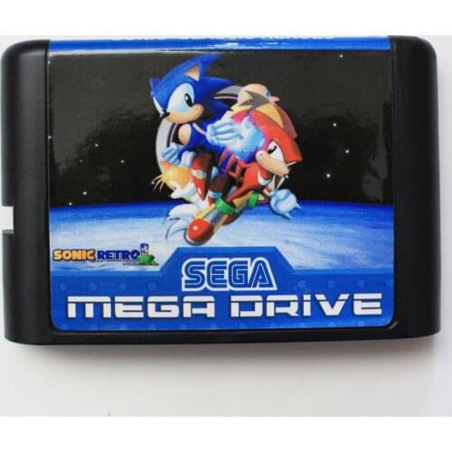 Sonic Classic Heroes 16 bit MD Game Card For Sega Mega Drive For Genesis