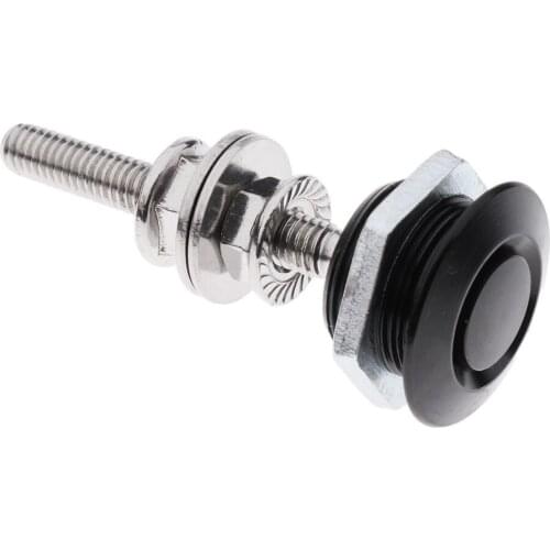 Aluminum Alloy Push Button Hood Pin Lock Low Profile Click Latch Quick Release Suitable for All Vehicles