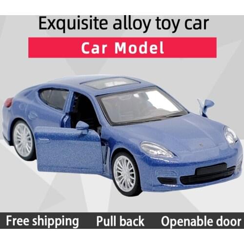 Caipo 1:43 Panamera Coupe Cabriolet Alloy Diecast Car Model Toy With Pull Back /For Children Gifts /Educational Toy Collection
