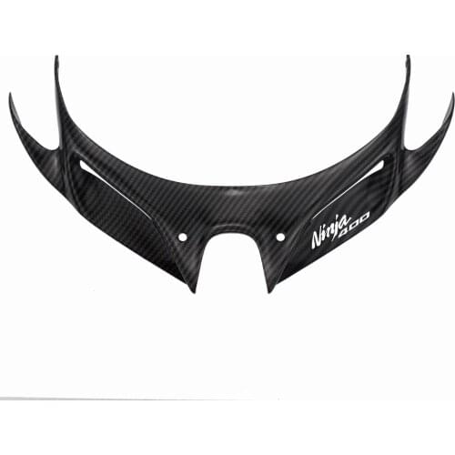 For Ninja 400 250 NINJA400 NINJA250 18 19 Winglets Front Fairing Pneumatic Wing Tip Wing ABS Plastic Cover Protective