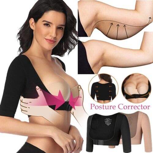 Upper Arm Shaper Post Surgical Slimmer Compression Sleeves Posture Corrector Tops Shapewear for Women Slimming Vest