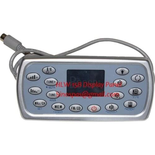 Spa topside keypad HLW-A-8001 HLW15B only for JNJ,Monalisa, jazzi, mesda,sunrans(SF8B), spa control panel