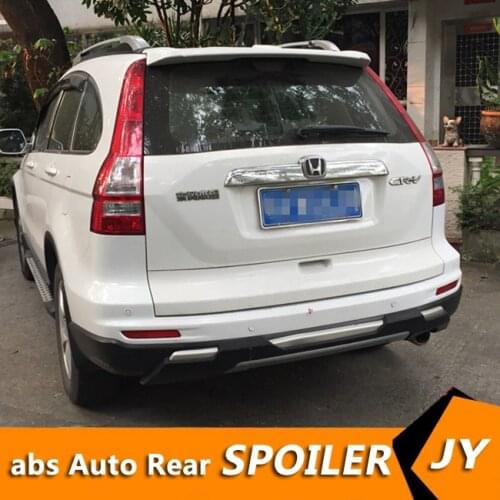 For HONDA CR-V Spoiler 2007-2011 CRV spoiler High Quality ABS Material Car Rear Wing Primer Color Rear Spoiler