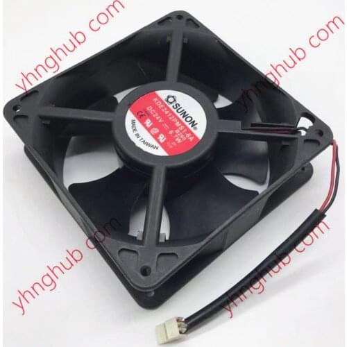 SUNON KDE2412PMS1-6A DC 24V 6.7W 120x120x38mm Server Cooling Fan