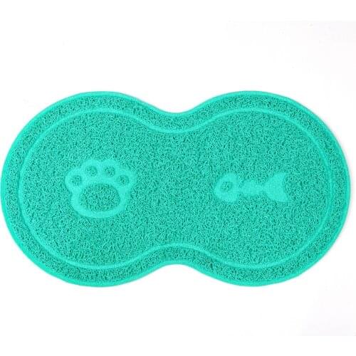 Pet product for cat and dog bone shape water supply pad bowl mat family pet easy to clean