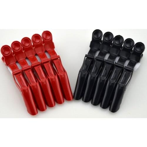 Unique hinged clips hair Tamer Croc Hair Styling Clips-Black,red-10 Pack for Women Girl Accessories NEW
