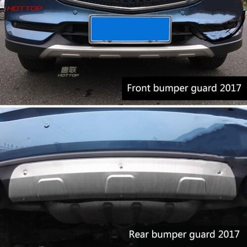 Rear Bumper For Mazda CX-5 And Rear Bumper Skid Protector Guard Plate For CX5 2013-2017 2018 2019