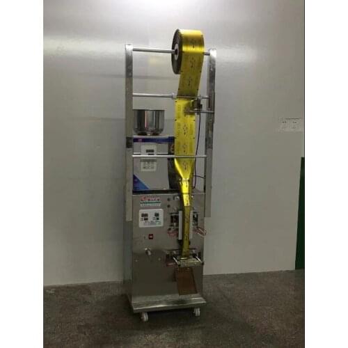 1-100g Fully Automatic Photocell Weighing Packag Machine Cursor Position Medicinal Food Back Sealing Version Installed