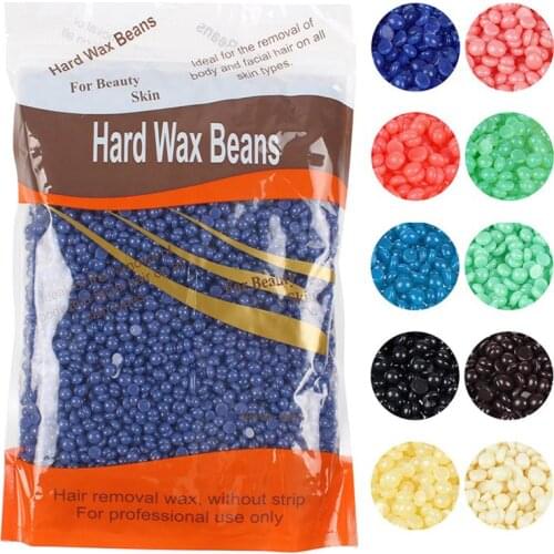 300g Painless Hair Removal Wax Beads Strips Professional Depilatory Pearl Hard Wax Beans For Salon Spa Home (Lavender)