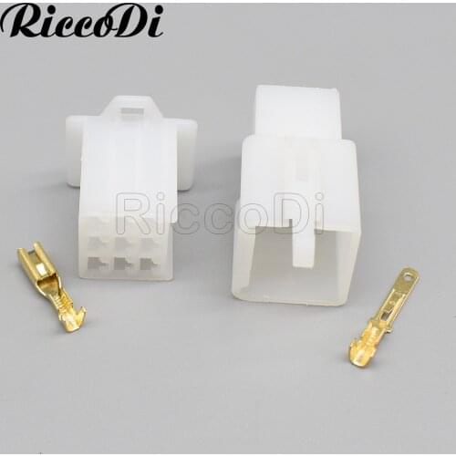 1-20Sets 2.8mm Series 9 Pin Automotive Connector Universal Housing Plug For Auto Cars Motocycle Electric Car 6030-9991 6040-9111