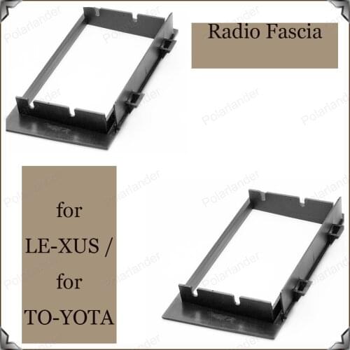2-DIN for LE-XUS ES 1992-1996 for TO-YOTA Win-dom CV10 1991-1996 car radio fascia installation kit