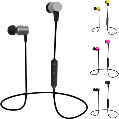 Neck-Mounted Bluetooth Headset In-Ear Stereo Sports Headset Noise Reduction Function Volume Control