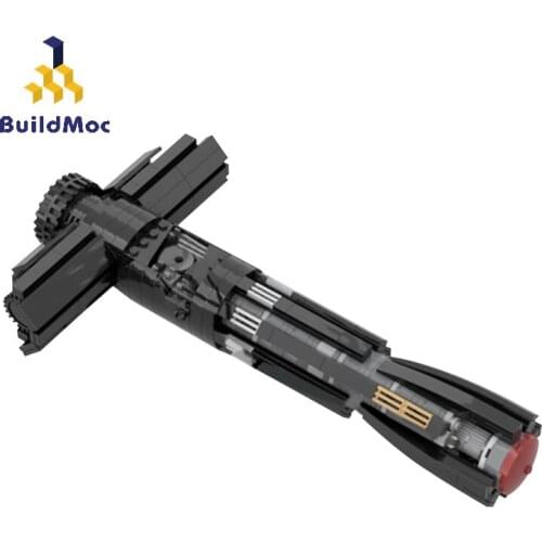 BuildMoc Star Plan Dark Lord Emo Kid Sword Building Blocks MOC Star Plan Space Battle Weapon Model Bricks Toys For Children Gift