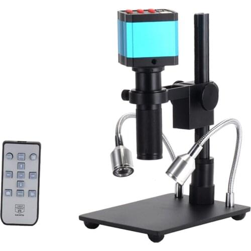 21MP Full HD Digital Magnifier Microscope Digital Microscope Image Sensor With Bracket for SMD THT Soldering PCB Mobile Repair