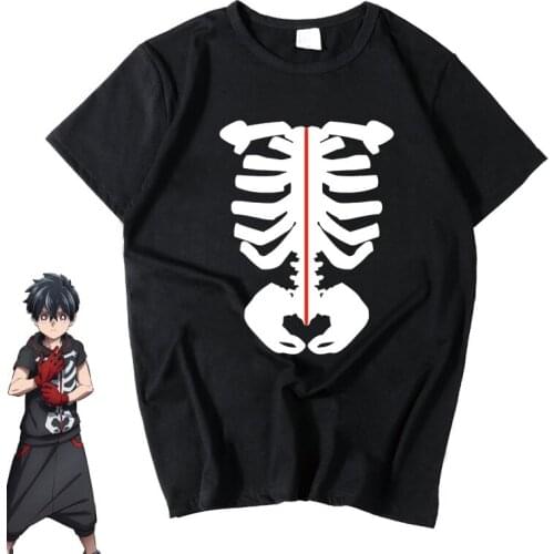 Kemono Jihen NEW Anime Short Sleeve Men Female Kusaka Kabane Tademaru Shiki Tademaru Shiki Print T-shirt Unisex Student Tops