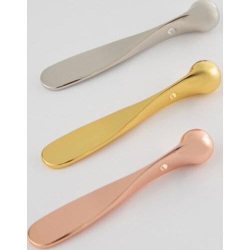 Anti Wrinkle Eye Cream Applicator Mixing Spatulas Preminum Metal Face Mask Spoon Sticks Eye Cream Massage Sticks Beauty Scoop