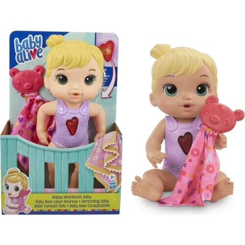 Baby Alive Happy Heartbeats Baby Sound and Light Interactive Doll Play House Toy Girls Toy
