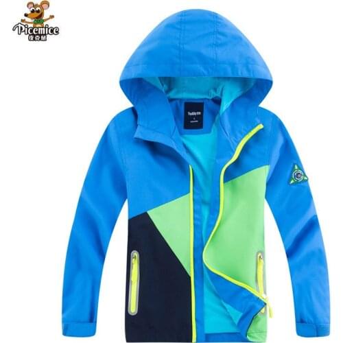 Children Jacket 2020 Spring Autumn Winter Girls Boy Coat Outerwear Windbreaker Waterproof Coat For Kids Hooded For Boys