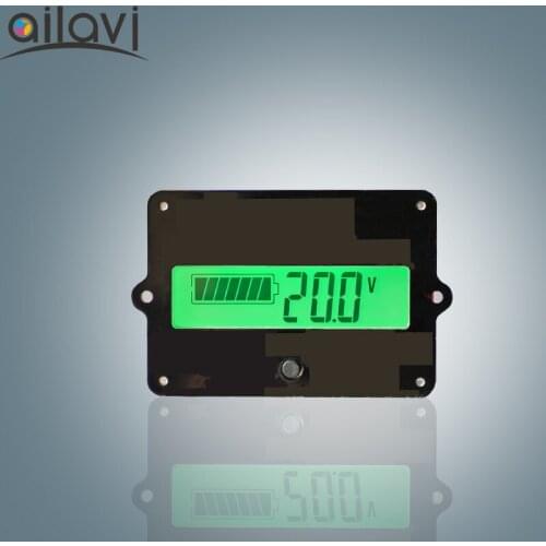 LY5 12V Lithium Lead Acid Battery Capacity Indicator LCD Digital Voltage Display Meter Tester Detection