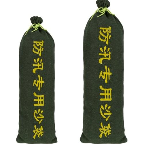 Silo Flood Protection Sandbag Resistant Canvas Thickened Sandbag Weight Bag Empty Flood Control Fire Brigade Flood Sacks Sandbag